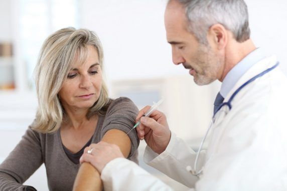Flu vaccine the campaign against l is started influence