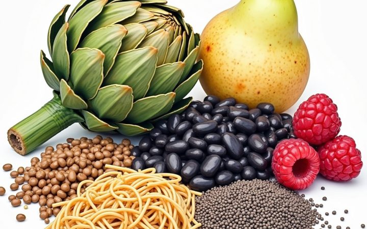 8 foods with 5g+ dietary fibre per serving